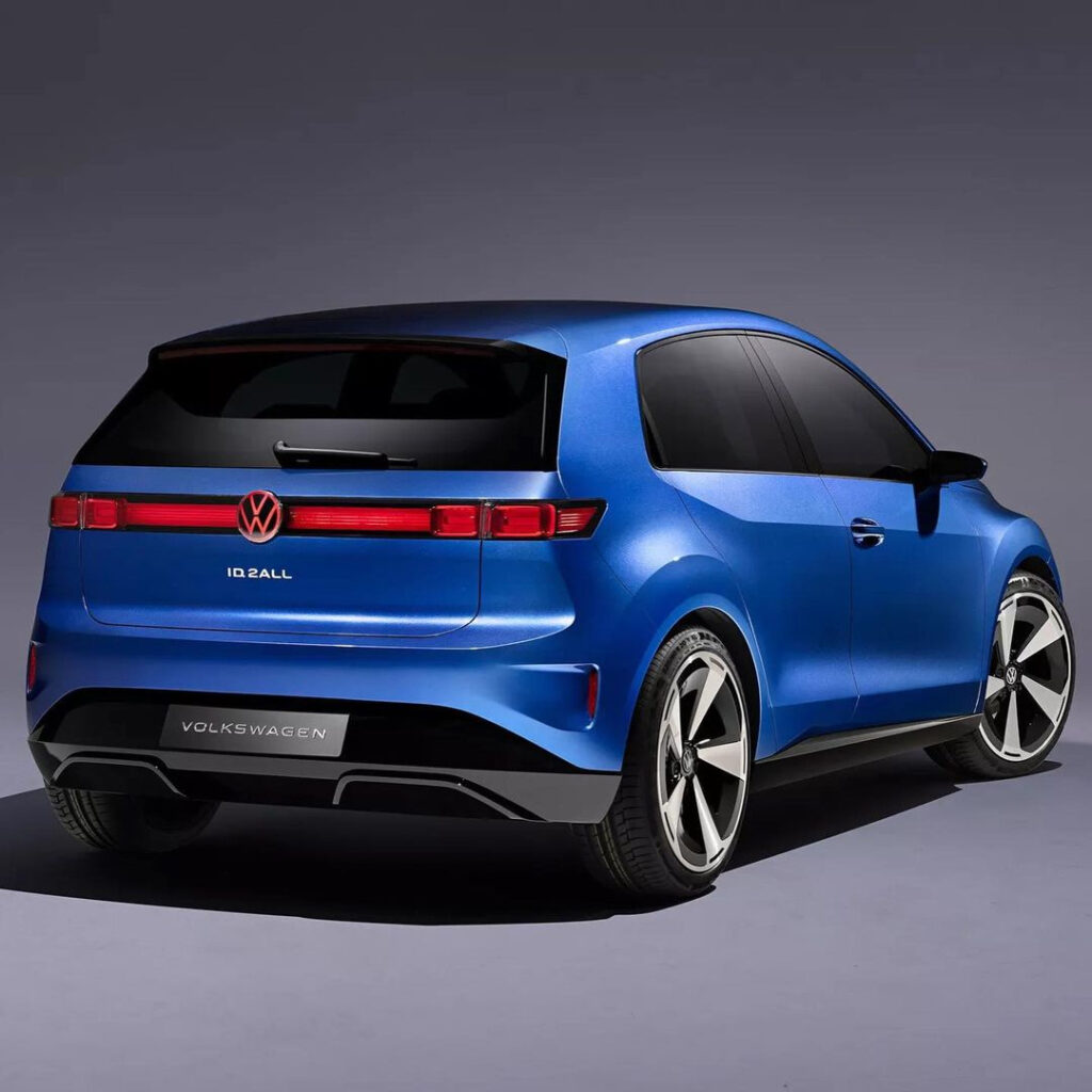 Volkswagen ID.2all concept back view