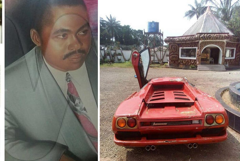 A Look At Victor Okafor AKA Ezego’s Vintage Lamborghini