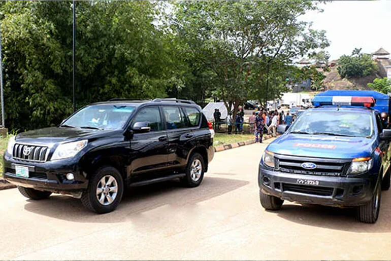 Olusegun Obasanjo Toyota Land Cruiser