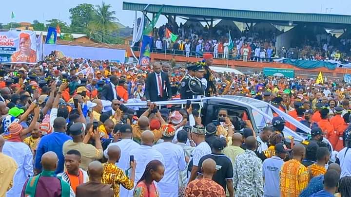 New Abia Governor Alex Otti Parade in IVM G80