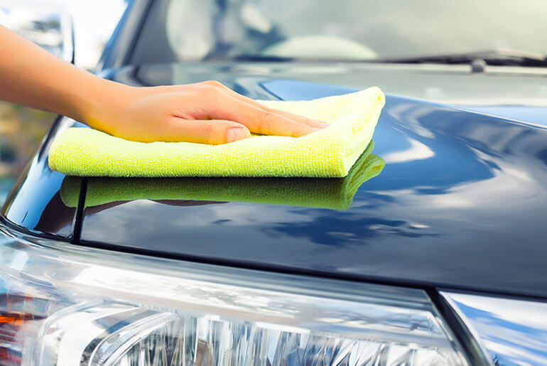 car Cleaners and towels