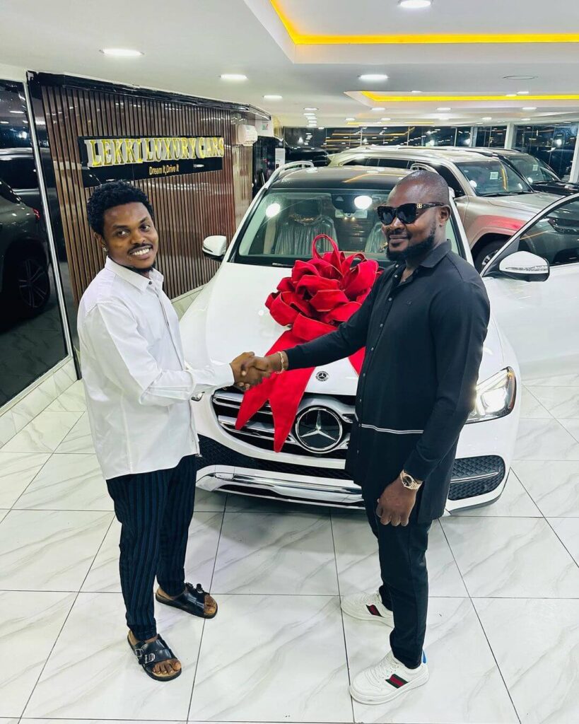 Blord buys himself a brand New 2022 Mercedes Benz GLE 450