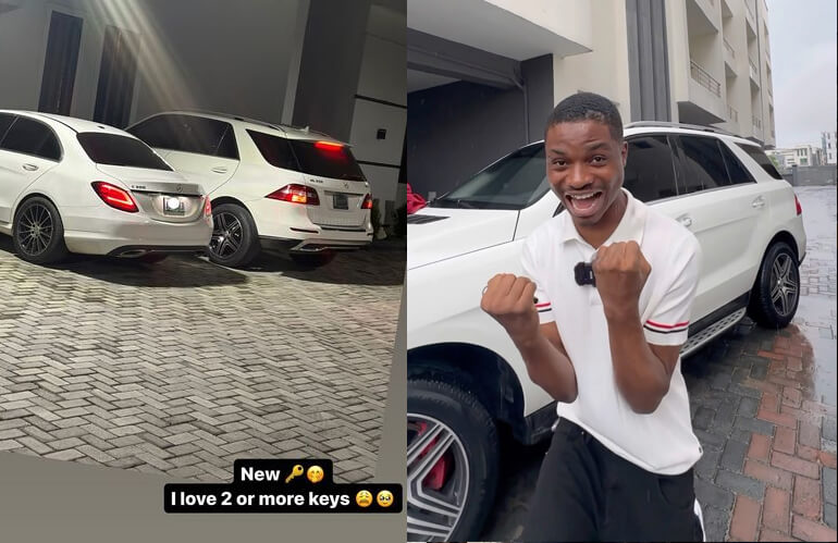 Ola Of Lagos gets Mercedes Benz ML worth N15 million as he renews his deal with Damos Wellness