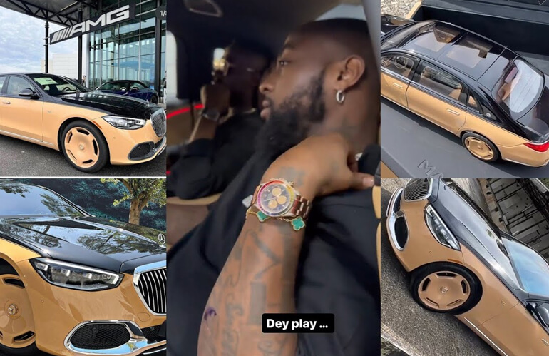 Top 6 Secrets Davido is really in love with the 2023 Maybach Virgil Abloh worth ₦536.4 million, Why Wizkid, Burna Boy won't take it lightly