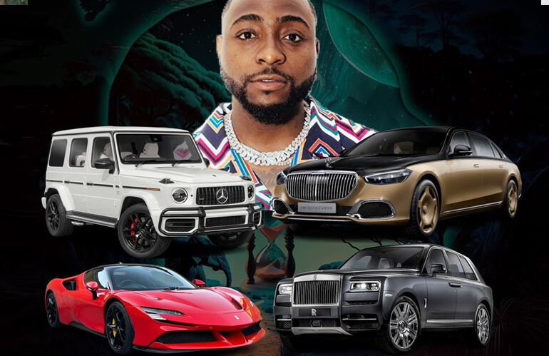 Top 9 Davido's N1.8 billion Naira Timeless Car Collection That Would Shock You - Most Expensive Davido's Car