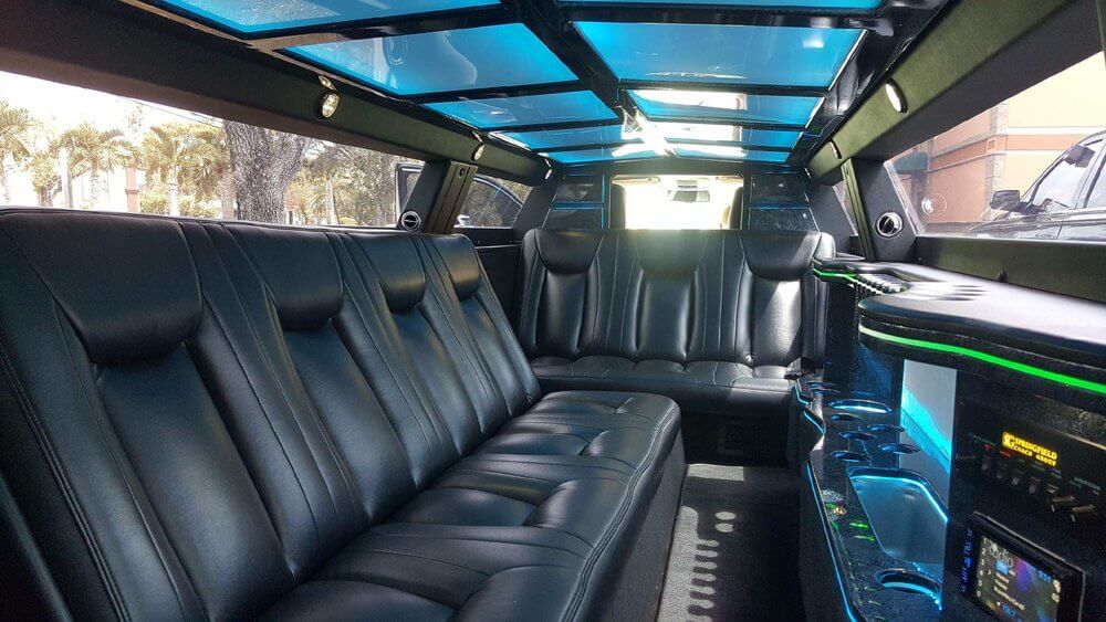 chrysler 300 stretch limo interior