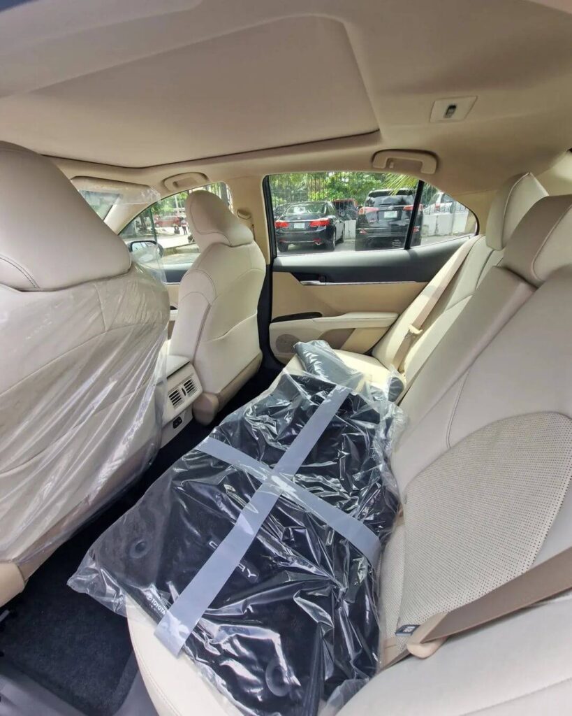2023 Toyota Camry interior back seat