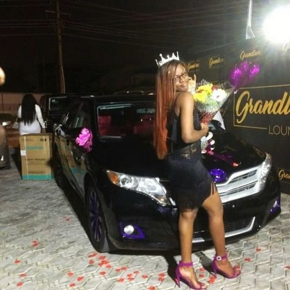 BBNaija's Alex gets car gift from her fans on her 23rd birthday