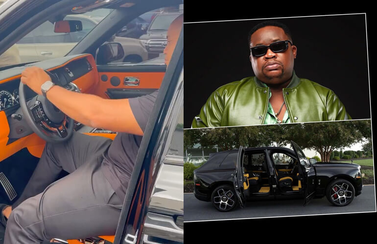 Cubana chief priest takes delivery of his N350,000,000 Rolls Royce Cullinan