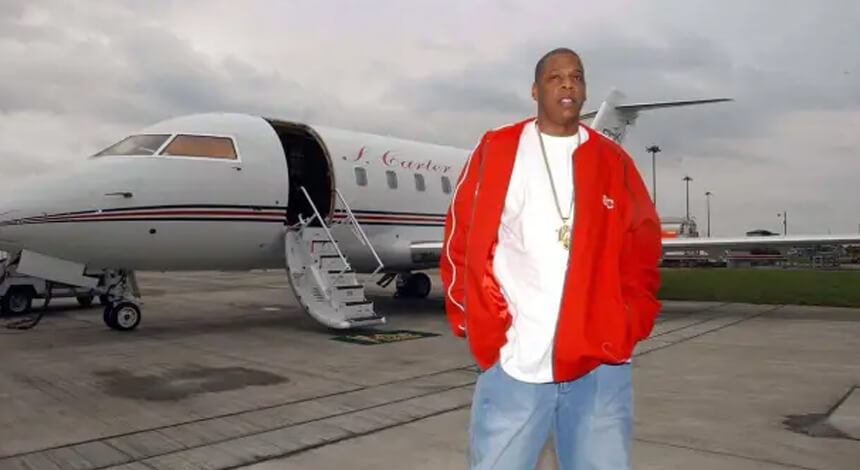 Jay Z and Beyonce’s Bombardier Challenger 850