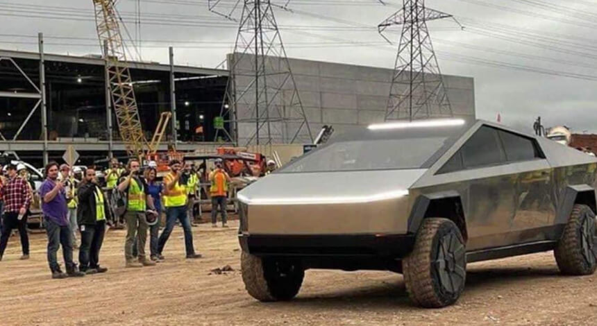 Tesla Finally Delivers First-Ever Cybertruck To Its Owner After Four Years