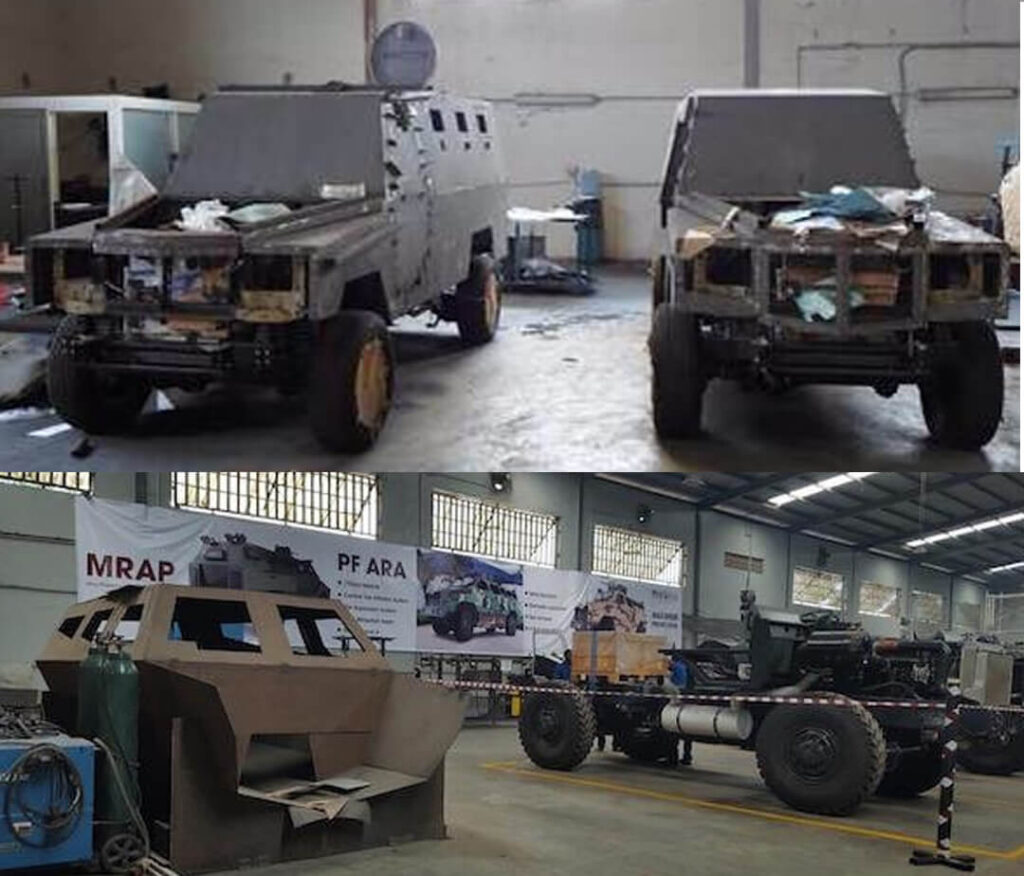 These Armoured Vehicles Were Manufactured By A Nigerian Company In Ijebu-Ode, Ogun State 