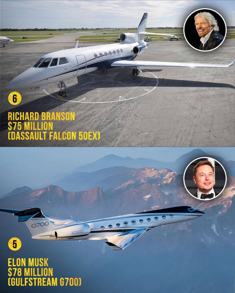 Richard Branson and Elon Musk