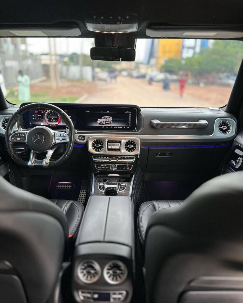 2021 Mercedes Benz G63 AMG interior