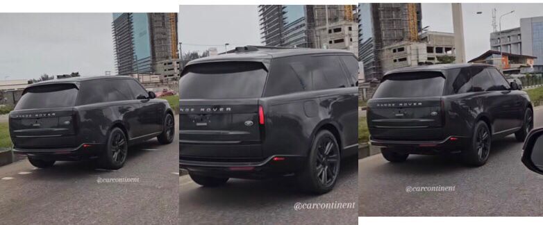 2023 Range Rover Vogue Spotted in Lagos, Nigeria