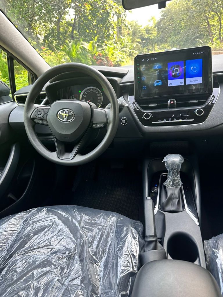 Brand New Toyota Corolla 2023 Model interior