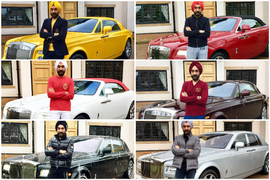 Reuben Singh's Rolls-Royce Turban Challenge