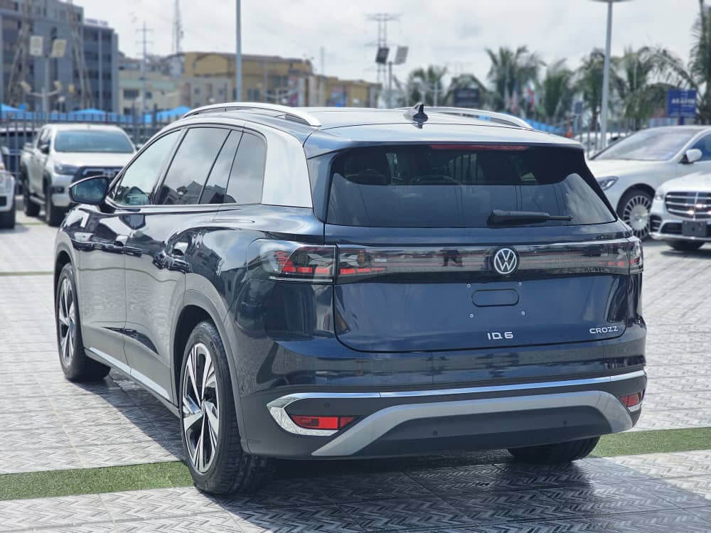 Back view of Fully electric 2023 Volkswagen ID.6