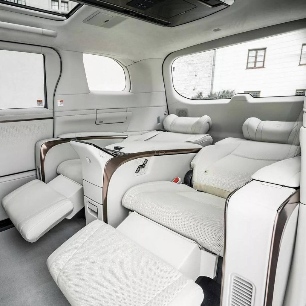 2024 Lexus LM minivan interior 