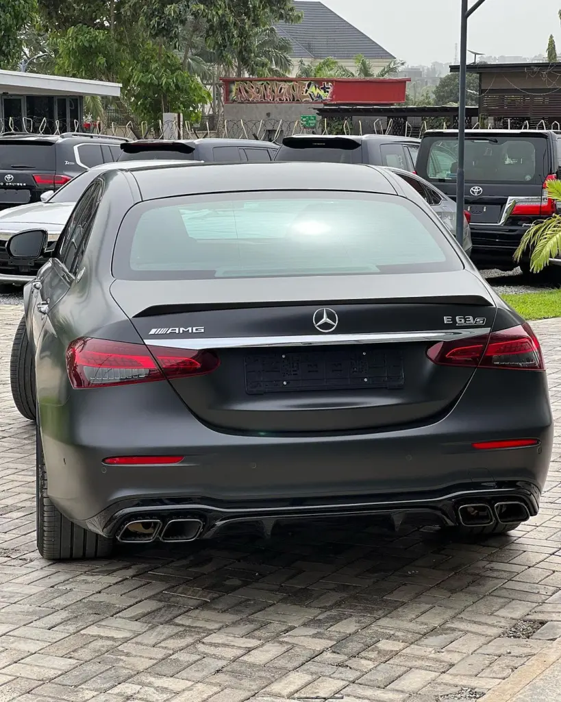 2023 Mercedes Benz Final Edition 1-1 - The V8-powered AMG E63 S back view