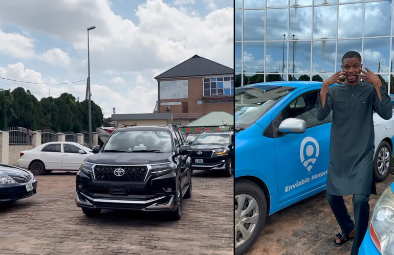 Ola of Lagos Shows Off Luxury SUVs Worth Millions Enviable Transport Services Uses for Ride-Hailing Services