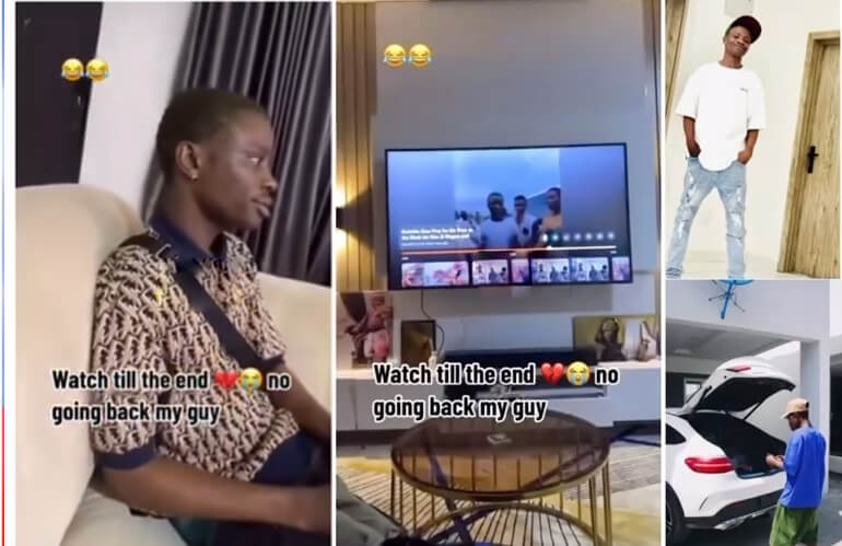 Video Shows Portable Former Signee, Young Duu’s Watching His Throwback Video, Grateful For Now Being a Millionaire With a Benz