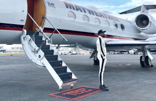 floyd mayweather private jet