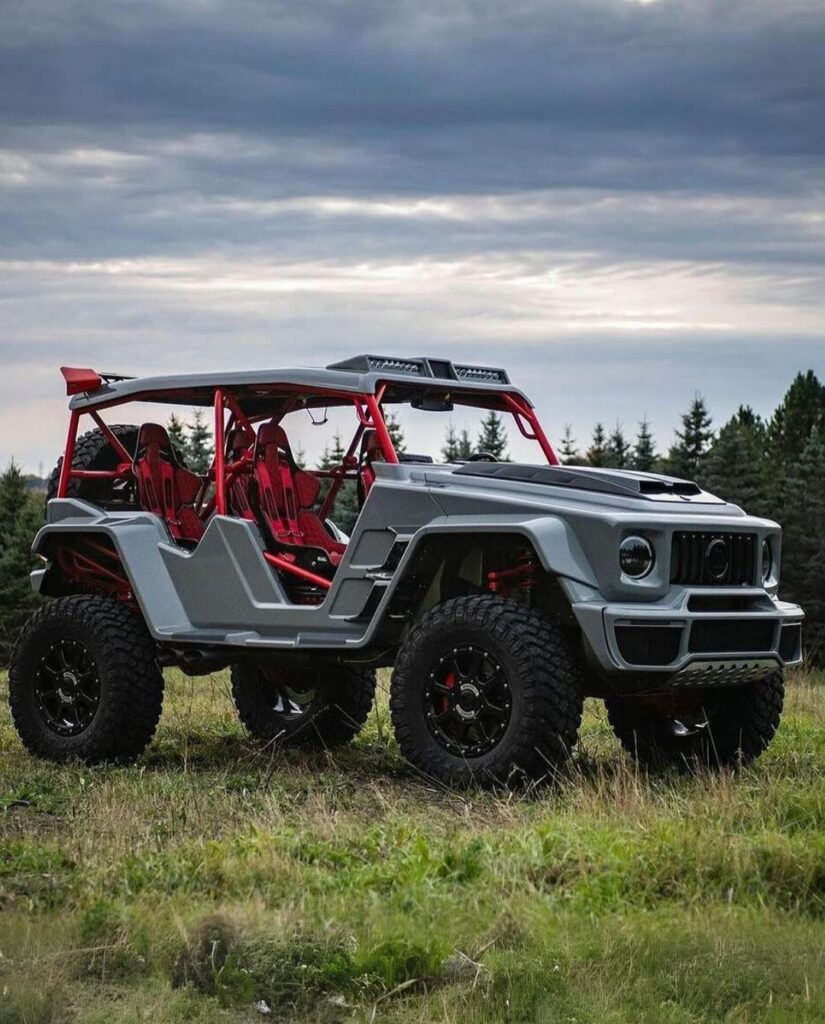 front view of Drake's Ultra-exclusive Off-road-only Brabus Crawler