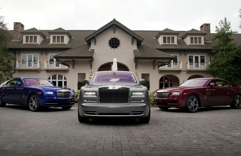 2023 Rolls Royce Ghost in different colors