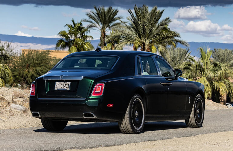 2023 Rolls Royce Phantom backview