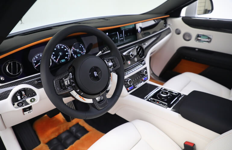 Interior of the 2023 Rolls Royce Ghost