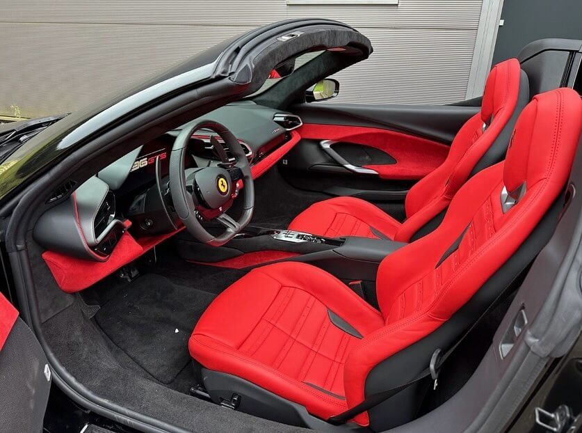 2023 Ferrari 296 GTS interior