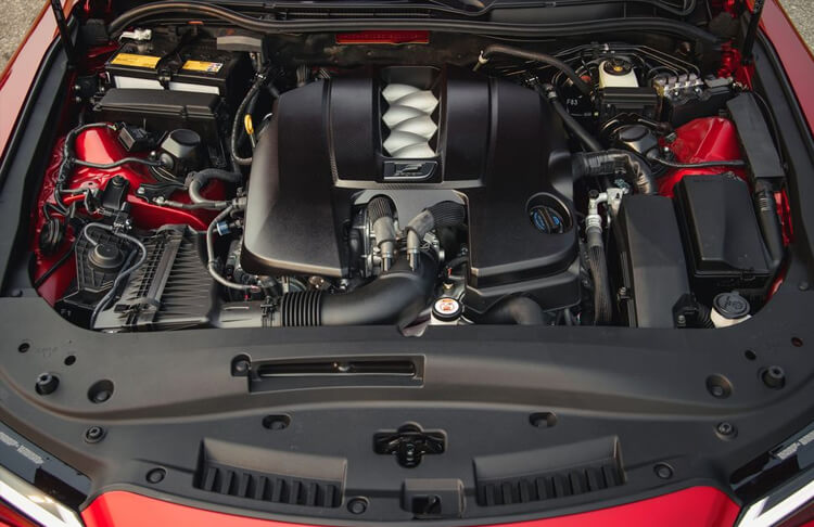 2024 Lexus IS500 F Sport engine