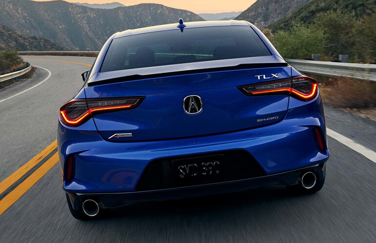 2024 Acura TLX back view