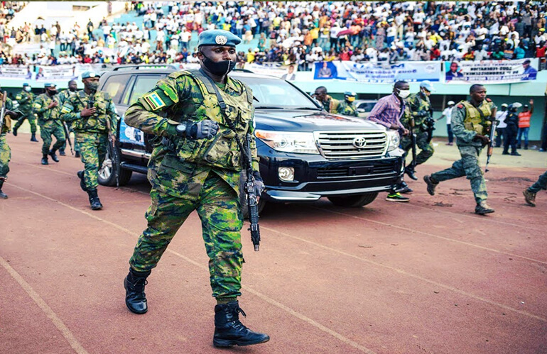 Guinea President Top Security Cars