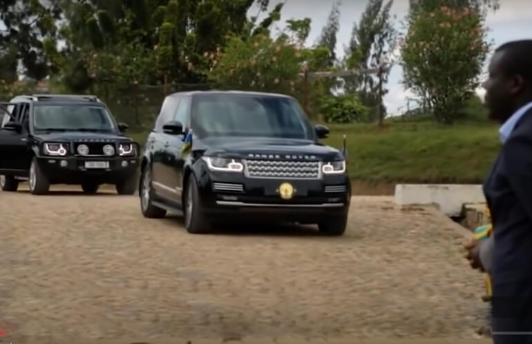 President Paul Kagame Top Security Cars