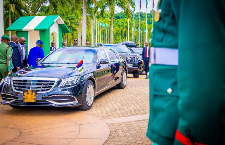President Tinubu Top Security Cars