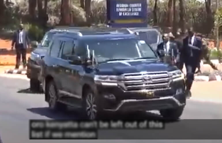 Uhuru Kenyatta Top Security Cars