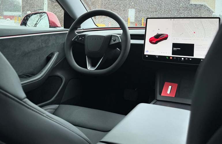2024 Tesla Model 3 interior