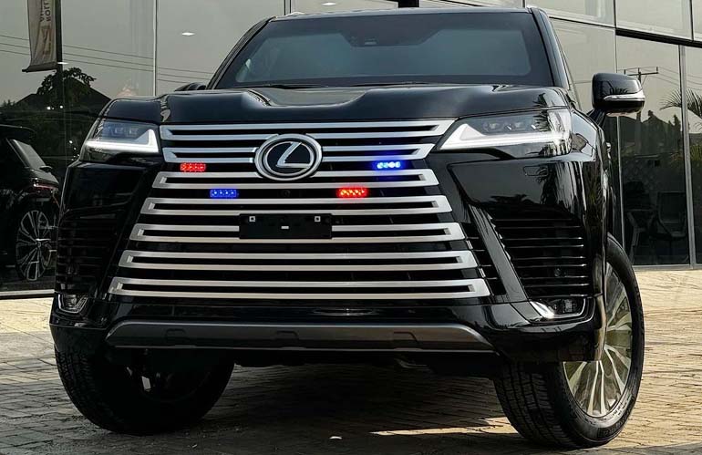 Armoured 2024 Lexus LX600 Price in Nigeria