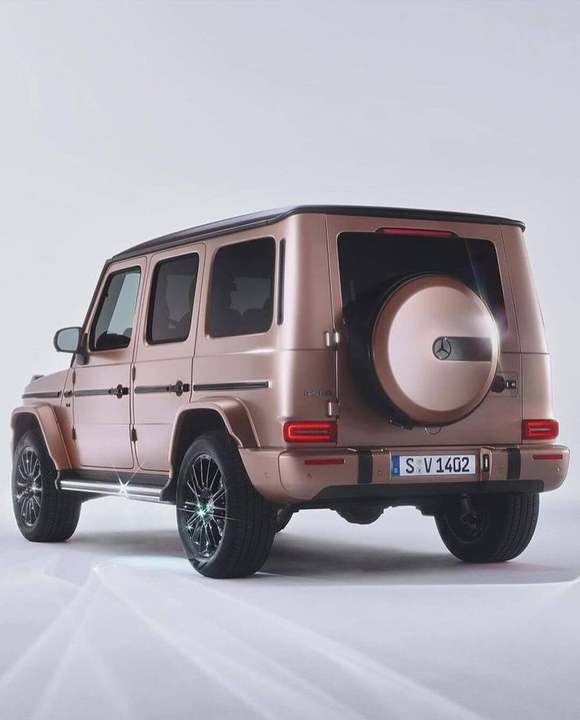 Mercedes Benz Limited Edition Rose Gold G-wagon