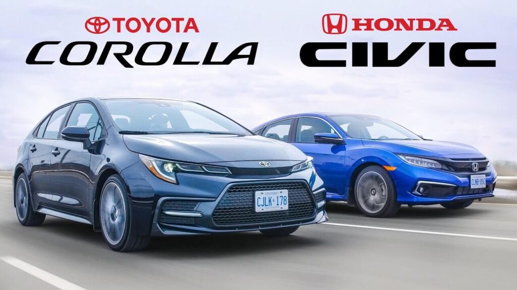 2020 Honda Civic Vs. 2020 Toyota Camry