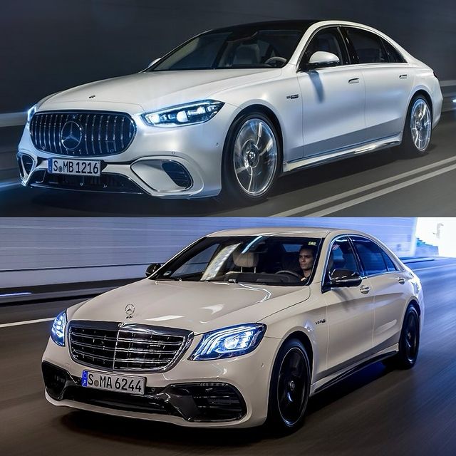2024 Mercedes AMG S63e and 2021 S63