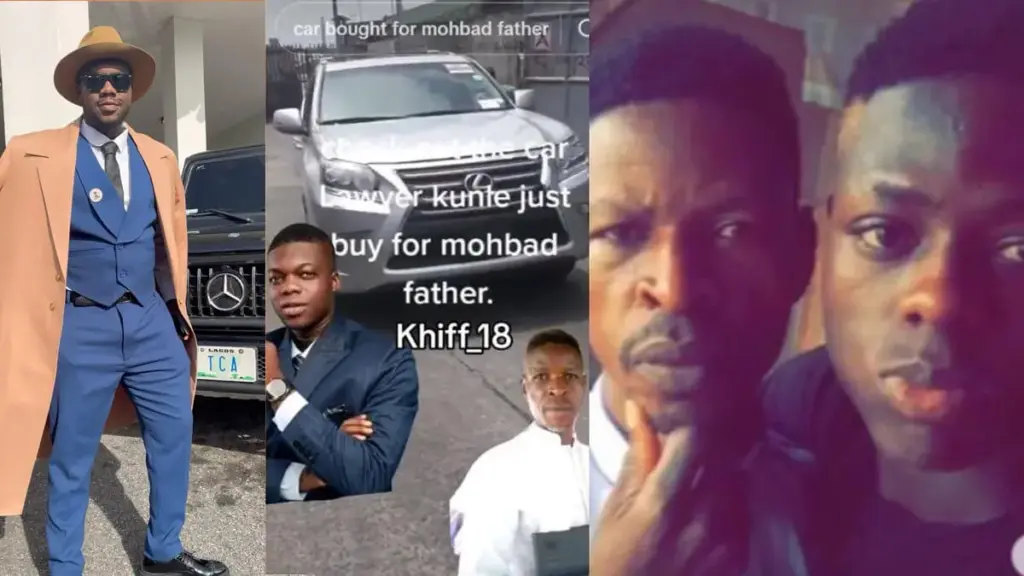 Comedian Cute Abiola reportedly gifts Mohbad's dad a Lexus SUV vehicle