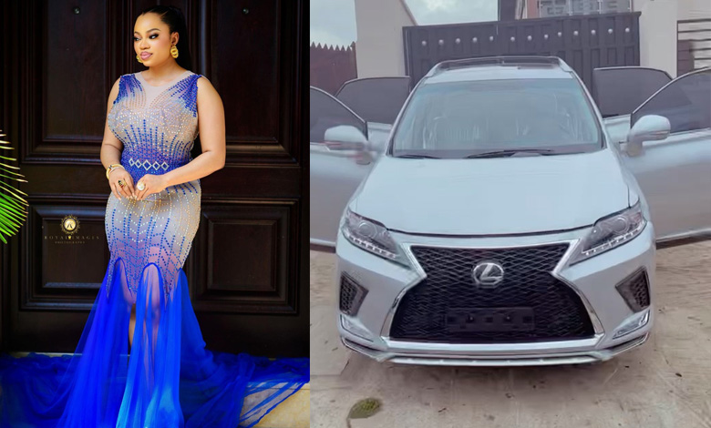 Queen Anuoluwapo, Estranged Wife Of Late Alaafin Of Oyo Buys A Luxury Car