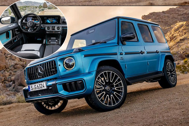 A Glimpse At The New 2025 Mercedes G63 AMG