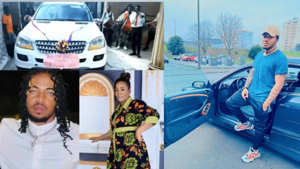 Nigerian Recording Artist Excess Van Gifts Mom Mercedes-Benz 4matic 350 