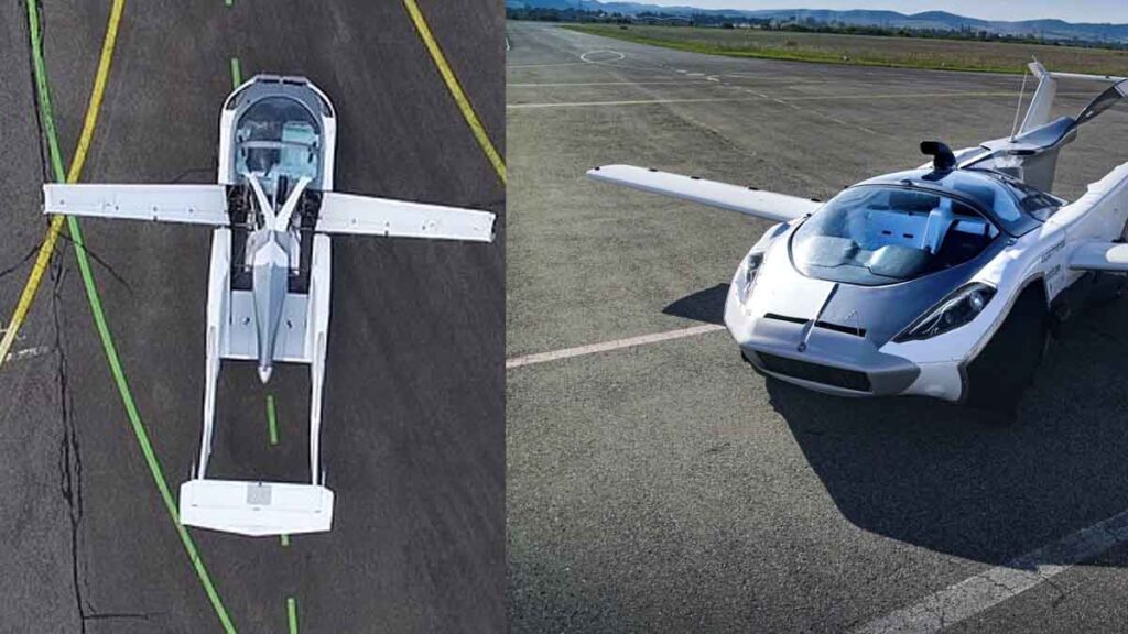 Check Out AirCar That Has Transforms From Road Vehicle To Plane