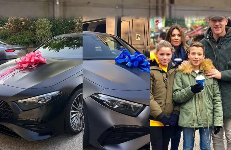 Chelsea legend John Terry gifts his twins, Georgie and Summer, matching Mercedes for their 17th birthday