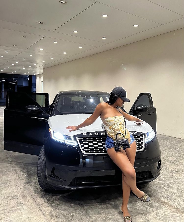 Nigerian Influencer, Kimberly’s New 2020 Range Rover Sport